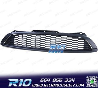PARRILLAS MINI COOPER R56 R57 06-09 NEGRO MATE