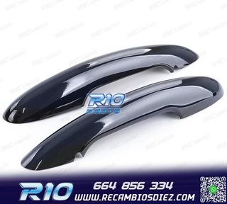 CARCASA TIRADOR PUERTA MINI F55 F56 F57 NEGRO BRILLO