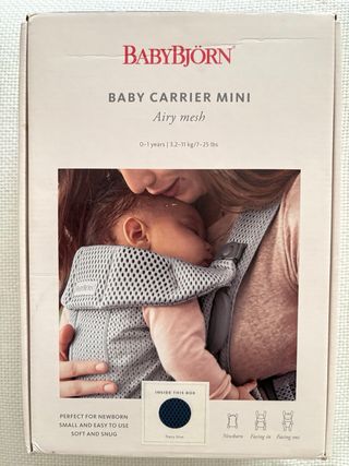 Mochila Portabebés BabyBjörn Airy Mesh
