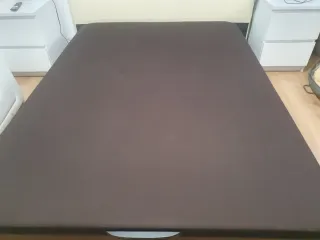 Canapé de tela marrón 135