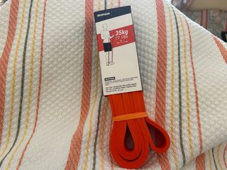 Cinta elástica deportiva naranja