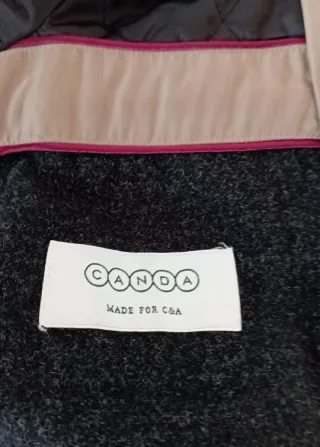 Gabardina caballero beige