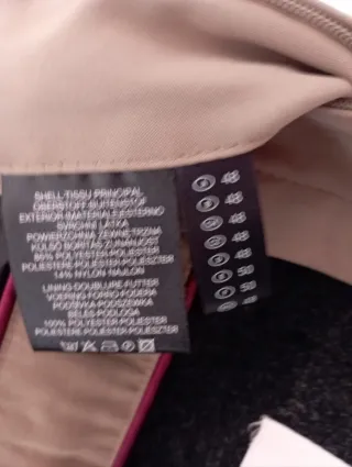 Gabardina caballero beige