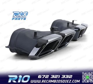 COLAS ESCAPE MERCEDES CLASE C W205 14-18 LOOK C63 AMG