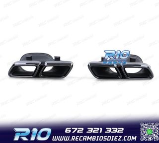 COLAS ESCAPE MERCEDES CLASE C W205 14-18 LOOK C63 AMG