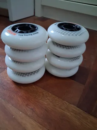 Ruedas Patines Freeskate 80mm 85A Nano