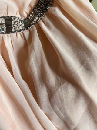 Vestido ZARA sin tirantes