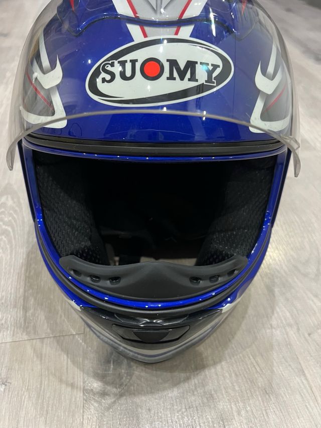 Casco Suomy Azul