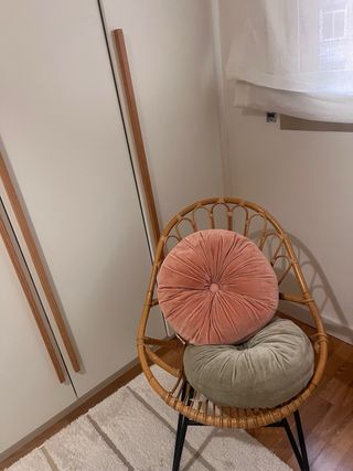 Mecedora Ratán y Metal