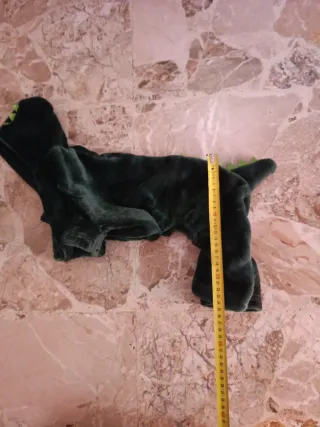 Vestito cane verde piccola taglia