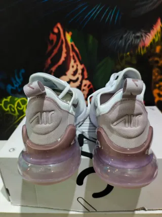 Nike Air Max 270 Blancas y Rosas