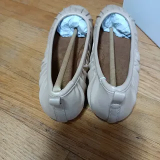Bailarinas beige talla 37