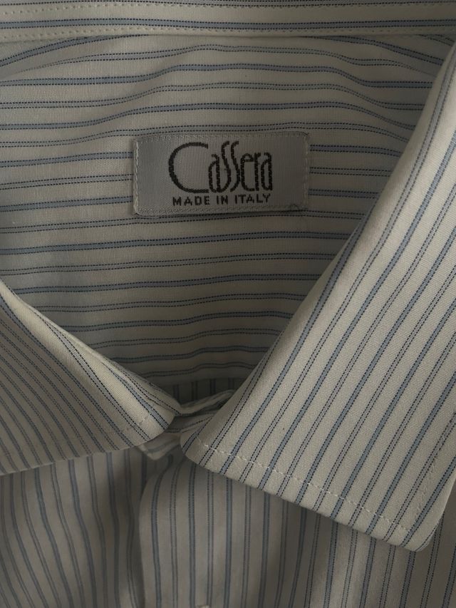 Camicia uomo a righe