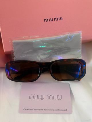 Gafas de sol Miu Miu marrones