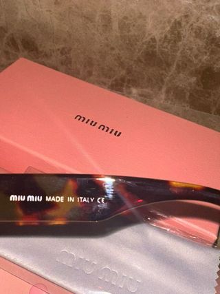 Gafas de sol Miu Miu marrones