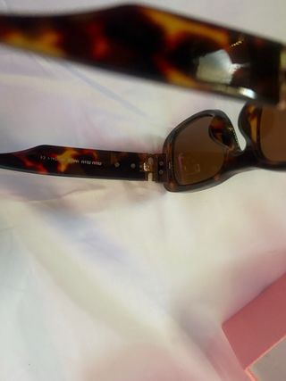 Gafas de sol Miu Miu marrones
