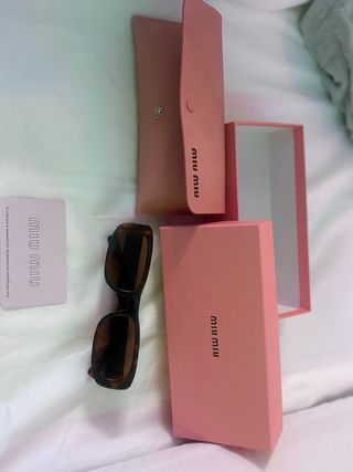 Gafas de sol Miu Miu marrones