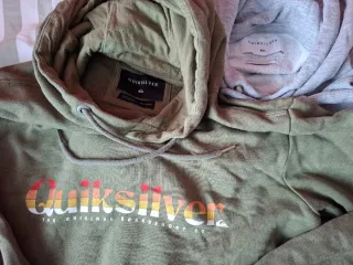 Lote 2 Sudaderas Quiksilver Talla S