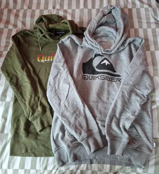 Lote 2 Sudaderas Quiksilver Talla S