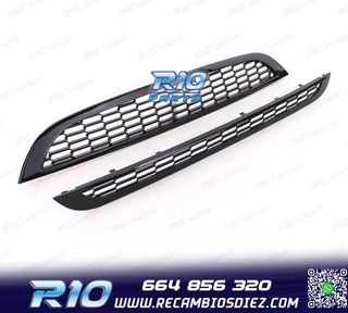 PARRILLA MINI COOPER S 01-06 NEGRO BRILLO