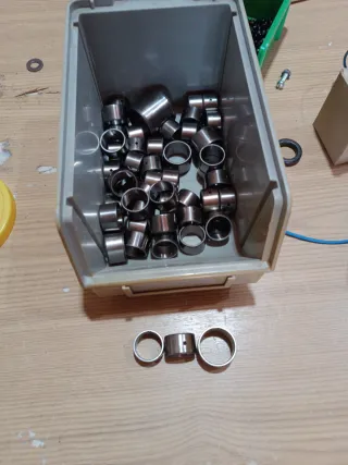 Casquillos metálicos para maquinaria