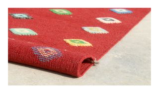 Tappeto Kilim Kaudani Lana Reversibile 184x139