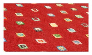 Tappeto Kilim Kaudani Lana Reversibile 184x139