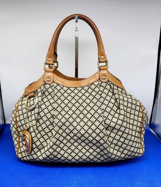 Bolso Gucci Beige y Marrón