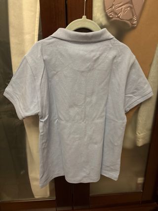 Polo niño Zara azul talla 6-7 (120cm)