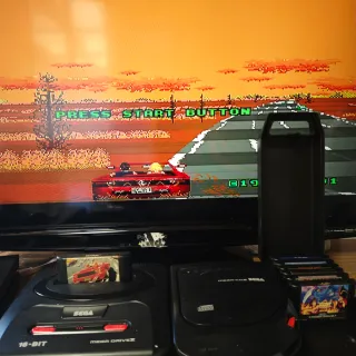 Outrun Mega Drive PAL/Euro - Sega Originale