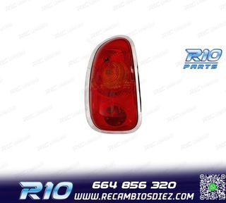 PILOTO IZQ PARA MINI COUNTRYMAN 10-16 ROJO