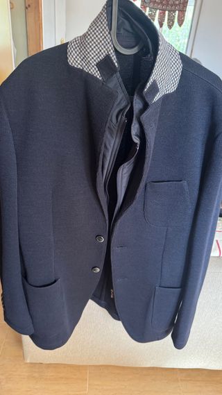 Blazer Boggi Milano Azul Talla L