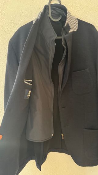 Blazer Boggi Milano Azul Talla L