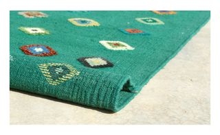 Tappeto Kilim Lana Reversibile 237x184