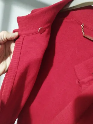 Cardigan Stozzoli lana 100% con imperfezione