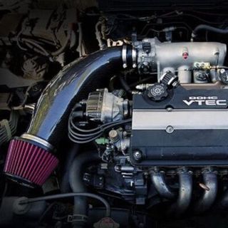 Admisión de Fibra de Carbono Honda Pene de Ballena