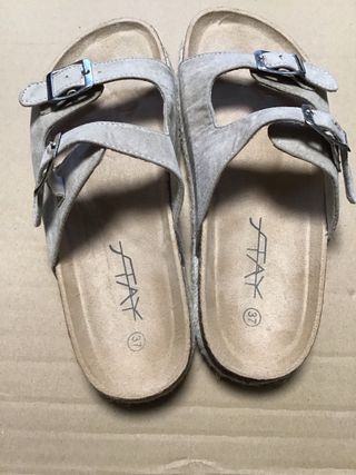 Sandalias Beige Talla 37