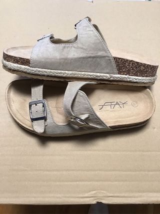 Sandalias Beige Talla 37