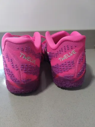 Zapatillas Baloncesto Nike Rosa/Morado