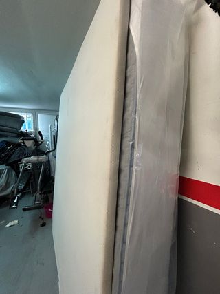 Colchón 160x190 y Base Tapizada 160x200