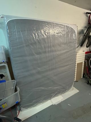 Colchón 160x190 y Base Tapizada 160x200