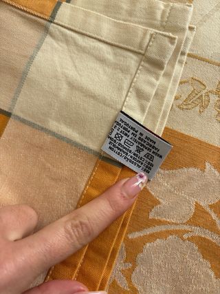 Toalha de mesa algodão 145x145