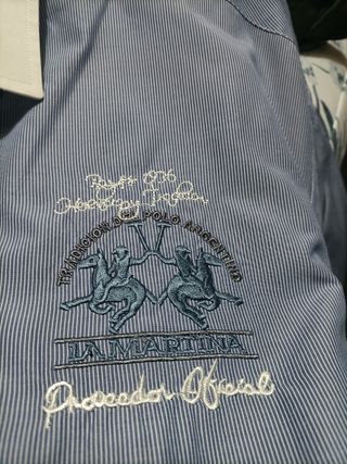 Camisa La Martina Hombre XXXL Rayas Azules