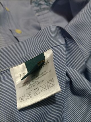 Camisa La Martina Hombre XXXL Rayas Azules