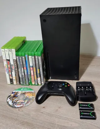 Xbox Series X + Mando y Juegos
