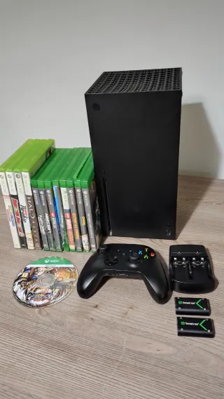Xbox Series X + Mando y Juegos