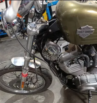 Guardabarros delantero corto Harley Davidson