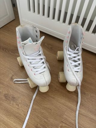 Patines Oxelo Quad 100 Blancos talla 37