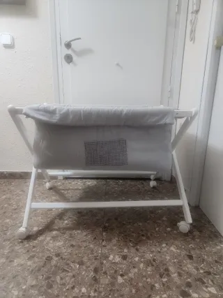 Minicuna tijera plegable