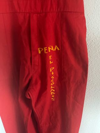 Peto de trabajo rojo